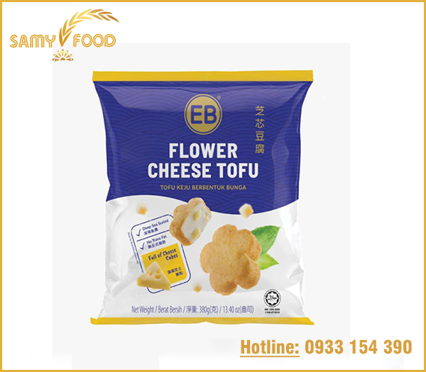 Đậu Hũ Cá Phô Mai Hình Hoa 380g - Flower Cheese Tofu