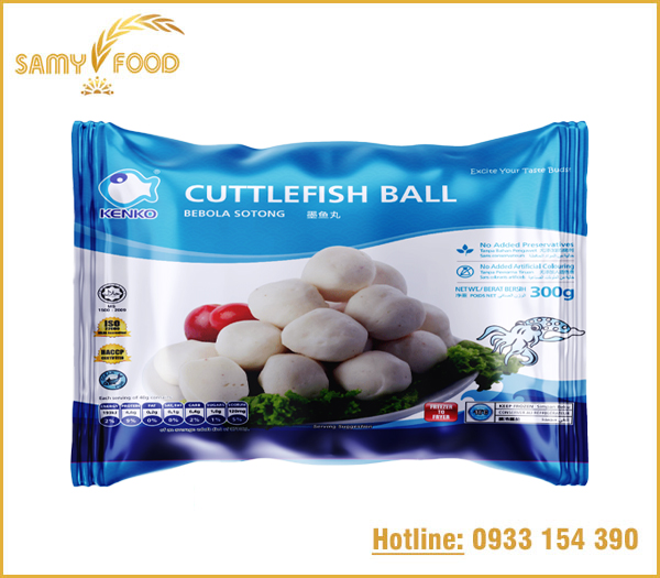 Mực Viên Kenko 300g - Cuttlefish Ball